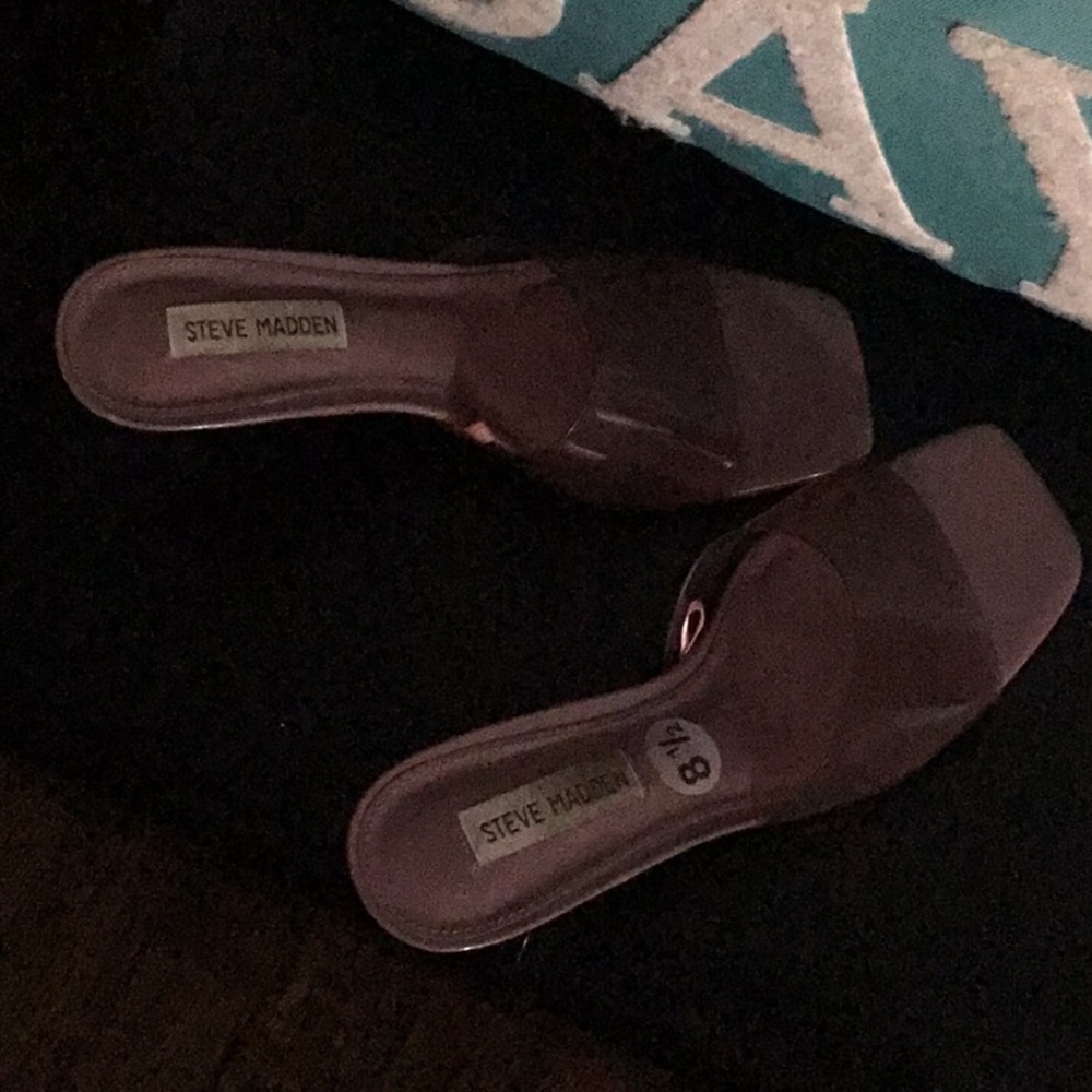 Nine West Brown Clear Sandals - Picture 12 of 12